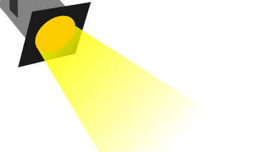 Image of a spotlight