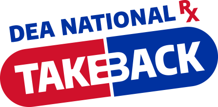DEA National Drug Takeback day April 27th logo